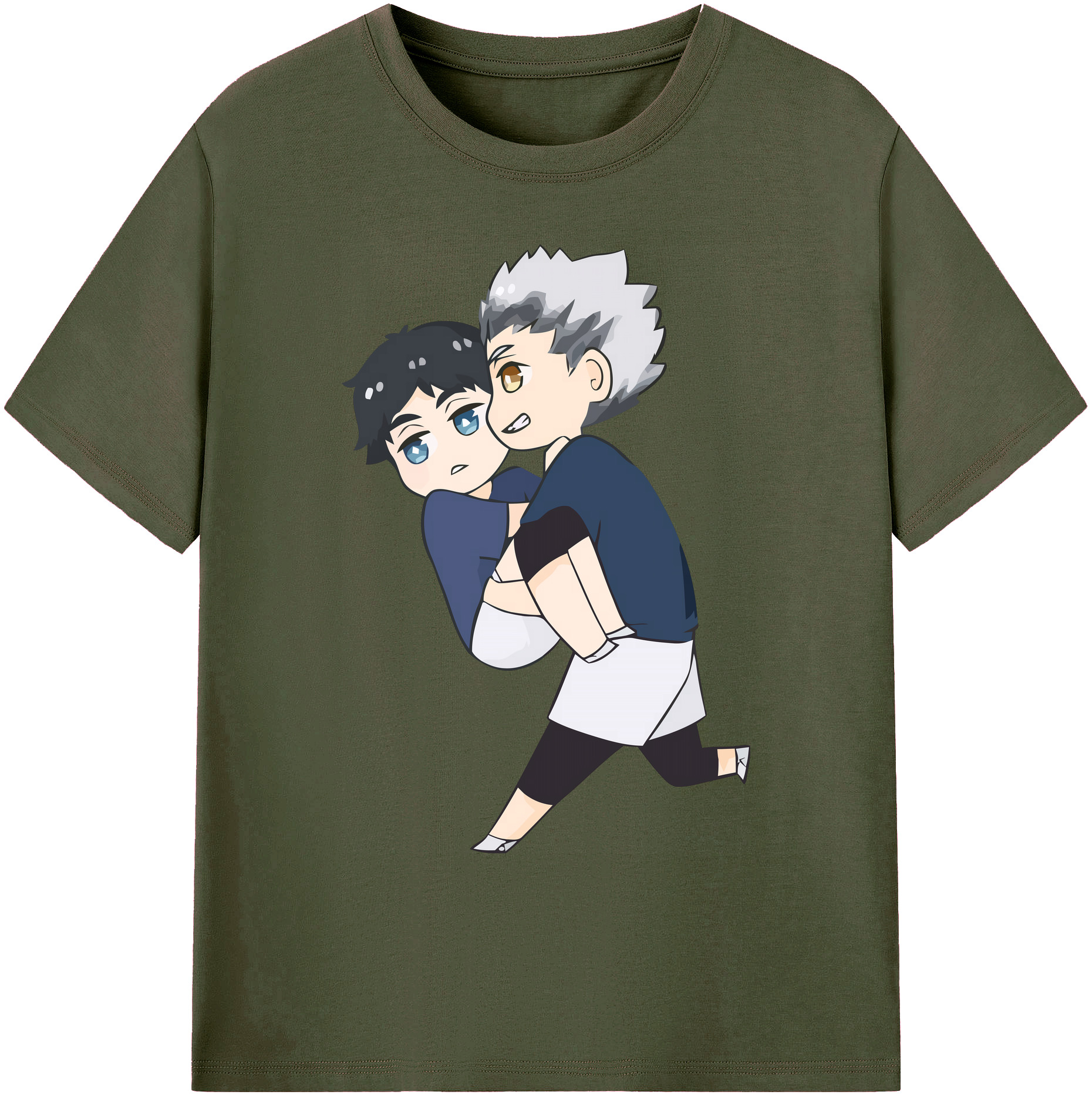 （画像用） ハイキュー!! Haikyu!! 綿100％ メンズ半袖Tシャツ｜肌触りやわらか＆通気性